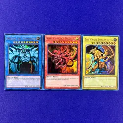 Egyptian God Card Set (NM) LC01-EN001 Legendary Collection: 25th Anniversary - Image 1