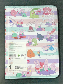 Pokemon Center TCG: We're Goomy Zip Binder 9 Pocket 360 Cards Storage NEW SEALED - Image 1