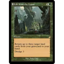 LIFE FROM THE LOAM (RETRO FRAME) Ravnica Remastered Magic MTG MINT CARD - Image 1