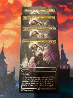 MTG Modern Horizons 3 Abstruse Appropriation Borderless x 4 - Image 1