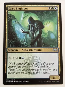 MTG Ravnica Allegiance Gyre Engineer 180/259 NM - Image 1