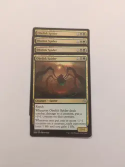 (4) Obelisk Spider *PLAYSET* Hour of Devastation Regular NM MTG - Image 1