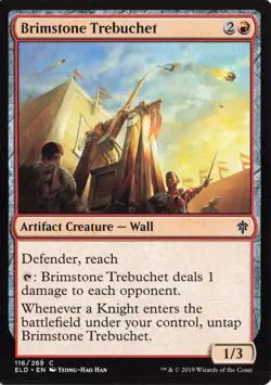 Brimstone Trebuchet #116 Throne of Eldraine Magic_the_gathering - Image 1