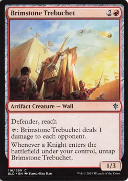 Brimstone Trebuchet #116 Throne of Eldraine Magic_the_gathering - Image 1
