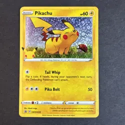 TAIL WHIP PIKACHU SWSH039 General Mills/ Black Star Promo 2021 - Image 1