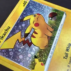 TAIL WHIP PIKACHU SWSH039 General Mills/ Black Star Promo 2021 - Image 3