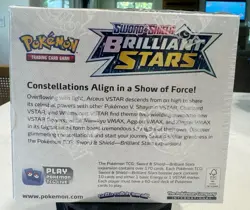 Pokemon Sword & Shield Brilliant Stars Booster Box Sealed - Image 3