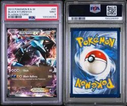 Pokemon Black Kyurem EX 95/135 PSA 9 Mint BW Plasma Storm Ultra Rare 2013 - Image 3
