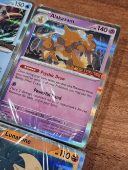 Pokemon Mega Evolutions Black Star Promos SEALED (English) - ALAKAZAM INTELEON - Image 3