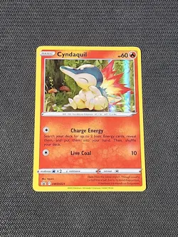 Pokemon Sword & Shield "Cyndaquil" SWSH221 / Black Star Promo / Near Mint - Image 1