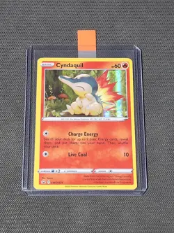 Pokemon Sword & Shield "Cyndaquil" SWSH221 / Black Star Promo / Near Mint - Image 3