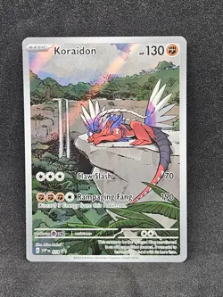 Pokemon Koraidon TCG Scarlet & Violet Illustration Rare Black Star Promo #014 - Image 1