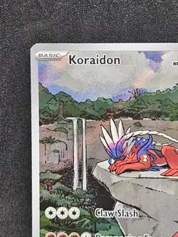 Pokemon Koraidon TCG Scarlet & Violet Illustration Rare Black Star Promo #014 - Image 2