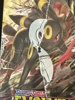 Pokemon Evolving Skies Booster Box Sword & Shield FACTORY SEALED in acrylic case - Image 2