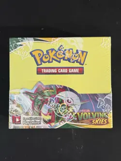 Pokemon Evolving Skies Booster Box Sword & Shield FACTORY SEALED in acrylic case - Image 4