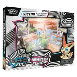 Pokemon Unova Victini Illustration Collection SV Black Bolt & White Flare Box - Image 1
