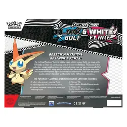 Pokemon Unova Victini Illustration Collection SV Black Bolt & White Flare Box - Image 2
