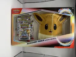 Pokemon Scarlet & Violet Prismatic Evolutions Accessory Pouch Special Collection - Image 1