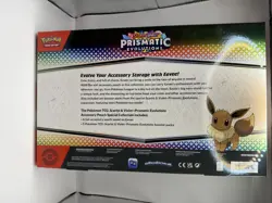 Pokemon Scarlet & Violet Prismatic Evolutions Accessory Pouch Special Collection - Image 2