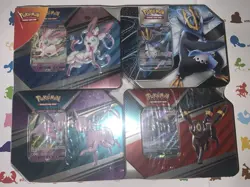 Pokemon TCG V Hero's Tin Espeon Evolving Skies - Image 2