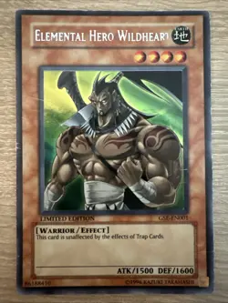 Yu-Gi-Oh Elemental Hero Wildheart GSE-EN001 Secret HP - Image 1