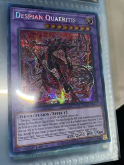 Despian Quaeritis Prismatic Secret Rare 1st Edition MP22-EN141 Yu-Gi-Oh - Image 1