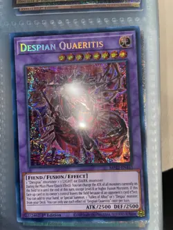 Despian Quaeritis Prismatic Secret Rare 1st Edition MP22-EN141 Yu-Gi-Oh - Image 2