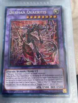 Despian Quaeritis Prismatic Secret Rare 1st Edition MP22-EN141 Yu-Gi-Oh - Image 3