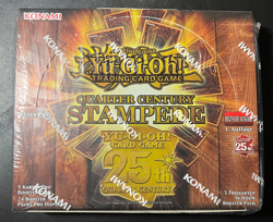 Yu-Gi-Oh! Display Quarter Century Stampede 25th 1. AUFLAGE DEUTSCH OVP SEALED - Image 1