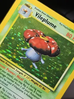 #3 Vileplume 15/64 Jungle 1999 Holo Rare Pokemon Card TCG VLP - Image 3
