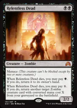 Relentless Dead - Heavy Play MTG Shadows Over Innistrad - Image 1