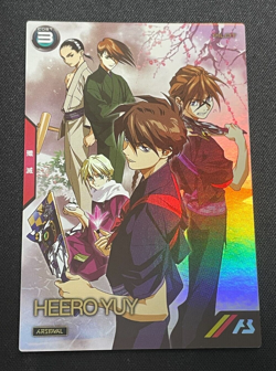 Gundam ARSENAL BASE Card PR-060(PR) HEERO YUY BANDAI Prism Made in JAPAN - Image 1