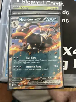 Houndoom EX 103 Scarlet & Violet Promo NM Condition Pokemon Card - Image 1