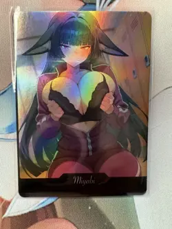 Miyabi Zenless Zone Zero hentai Anime Doujin Waifu Custom Art Card - Image 1