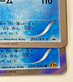 Auth Pokemon Card Suicune 205/XY-P Promo 020/080 R Japanese 2set from Japan - Image 4