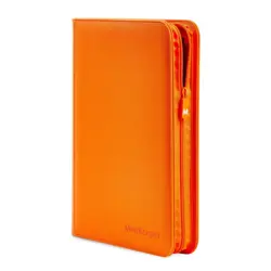 MintKeeper - 9 Pocket Premium Zip Trading Card Binder (Orange) - Image 1