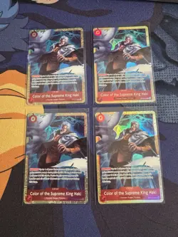 1x Color of The Supreme King Haki OP12-018 R Alt One Piece Card Game TCG - Image 1