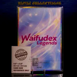 Hatsune Miku A5 Premium Waifu Oversized Trading Card 36/40 Holo Framed Vocaloid - Image 2