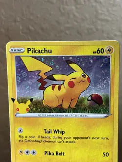 Pikachu SWSH039 SWSH: Sword & Shield Promo Cards Holo NM - Image 4