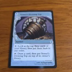 Sensei's Divining Top | Future Sight | Mystery Booster 2 | MB2 | MTG - Image 1