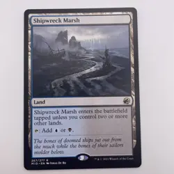 1xMTG Shipwreck Marsh-Innistrad: Midnight Hunt-LP - Image 1