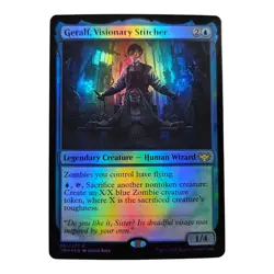 Gerlalf, Visionary Stitcher #61 Rare Foil MTG 2021 Innistrad: Crimson Vow (VOW) - Image 1