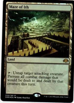 MTG: Dominaria Remastered: Foil Maze of Ith: Lightly Played Condition - Image 1