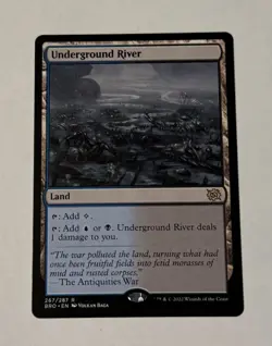MTG Underground River - The Brothers’ War LP - Image 1