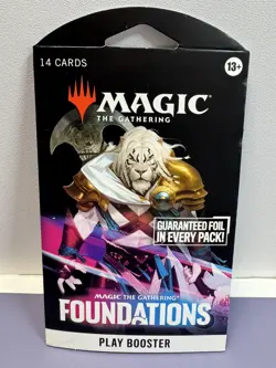 Lot Of 10-MTG Foundations Play Boosters New Factory Sealed - Image 1
