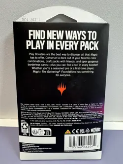 Lot Of 10-MTG Foundations Play Boosters New Factory Sealed - Image 2