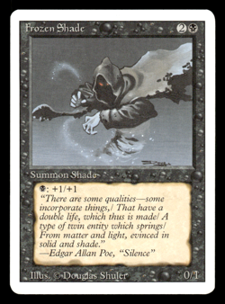 Frozen Shade - MTG - Revised Edition NM - Magic the Gathering - Image 1