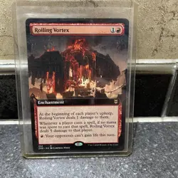 MTG Foil Roiling Vortex - Zendikar Rising Moderately Played English - Image 1