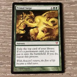 MTG Primal Surge - Avacyn Restored MTG NM Magic: The Gathering - Image 1