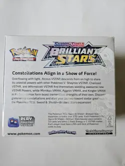 Pokemon Sword & Shield Brilliant Stars Booster - 6 Box 820650829963 - Image 4
